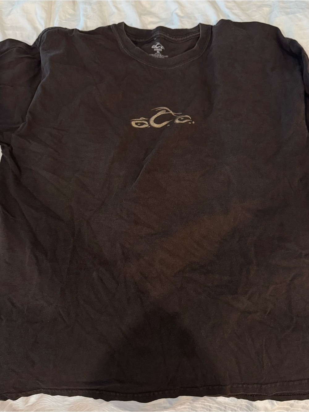 Brown Short Sleeve Logo Tee